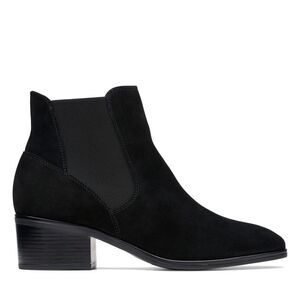 Clarks Womens Amser West Black Boots (NWT)